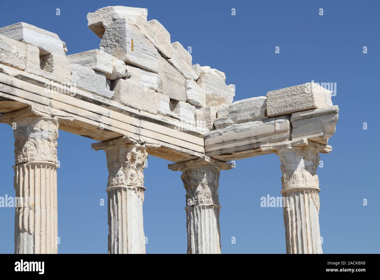 Il tempio di lato, Turchia Foto Stock
