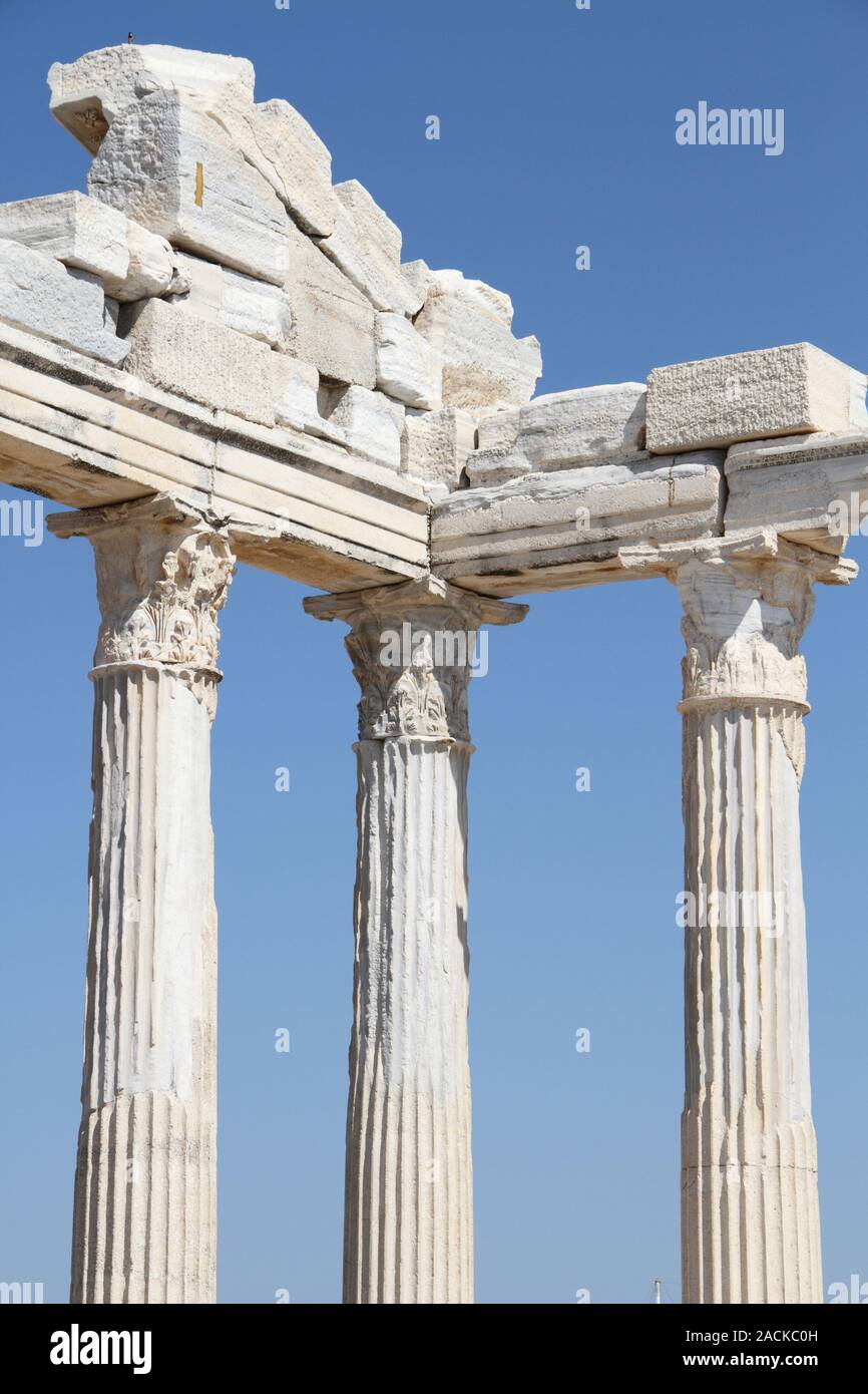 Il tempio di lato, Turchia Foto Stock