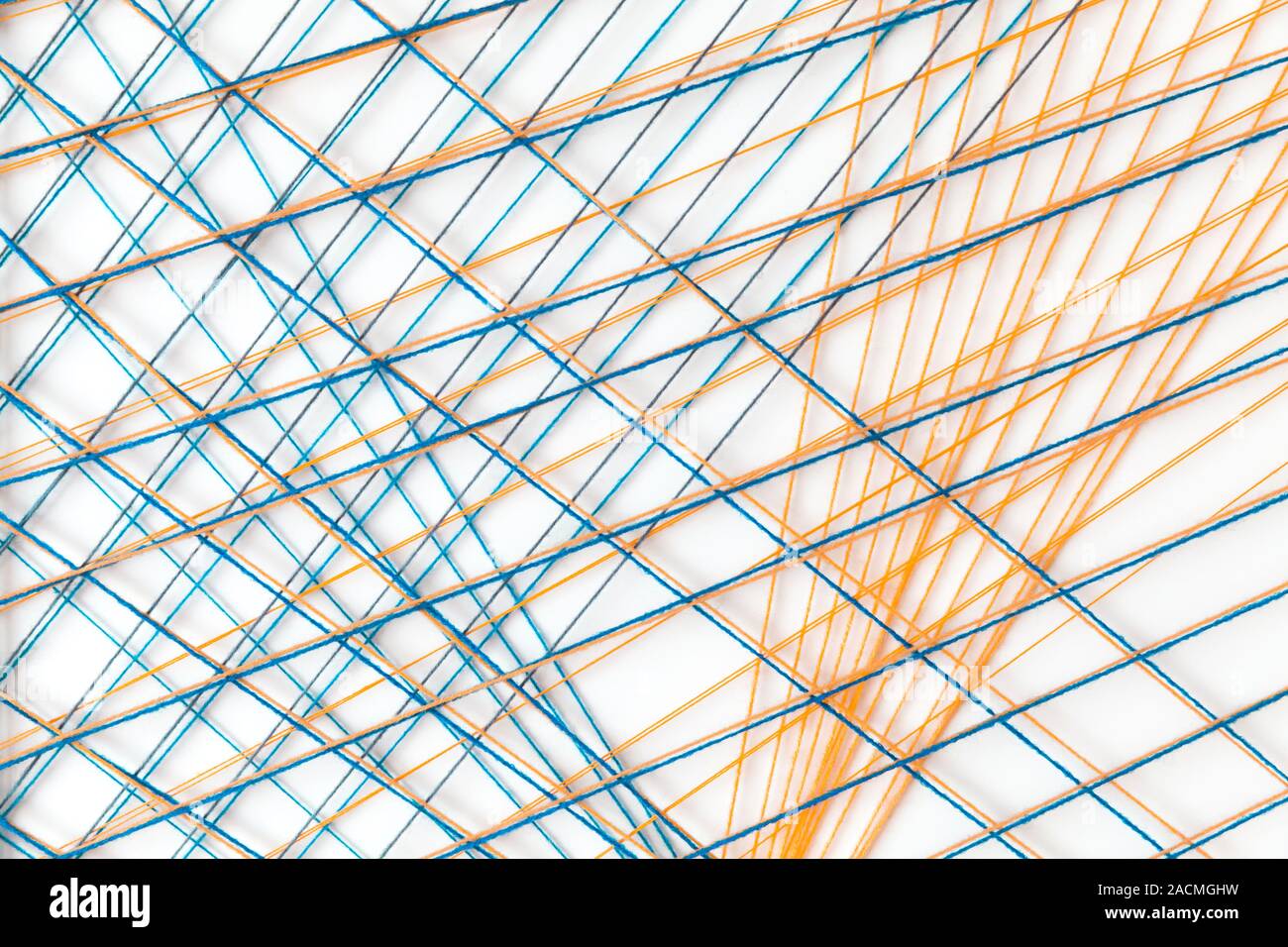 Abstract foto di sfondo con colorati pedate intersezioni, modello geometrico Foto Stock