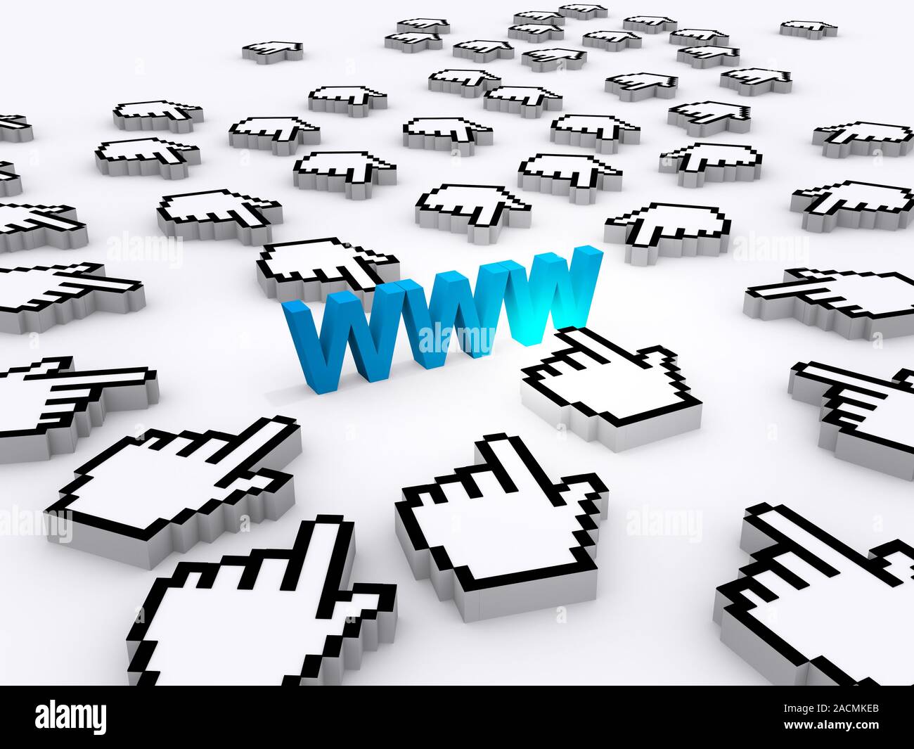 Internet World Wide Web Foto Stock