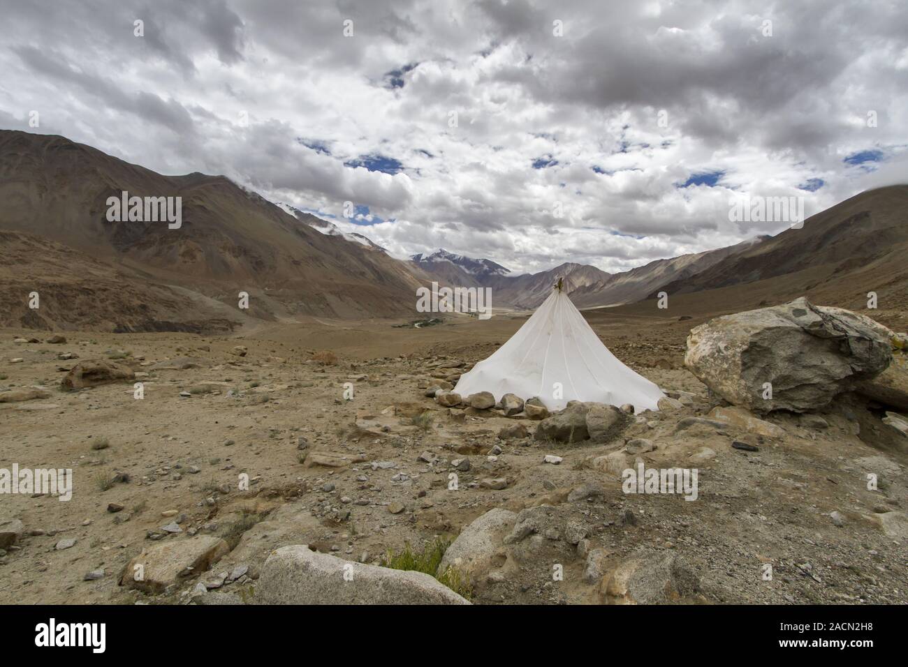 Paesaggio in Ladakh, India Foto Stock