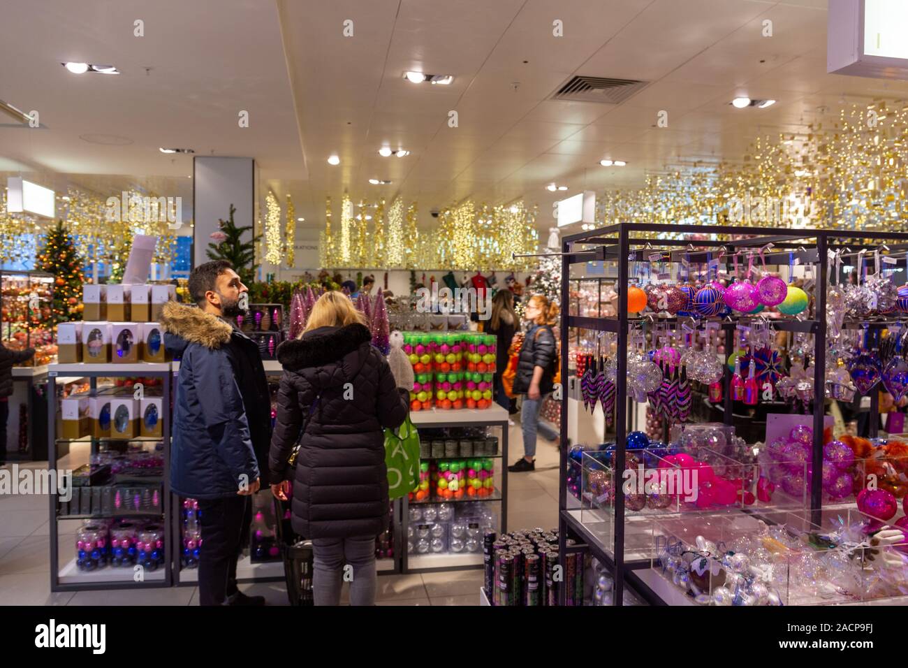 John Lewis department store in Oxford Street, London REGNO UNITO Foto Stock
