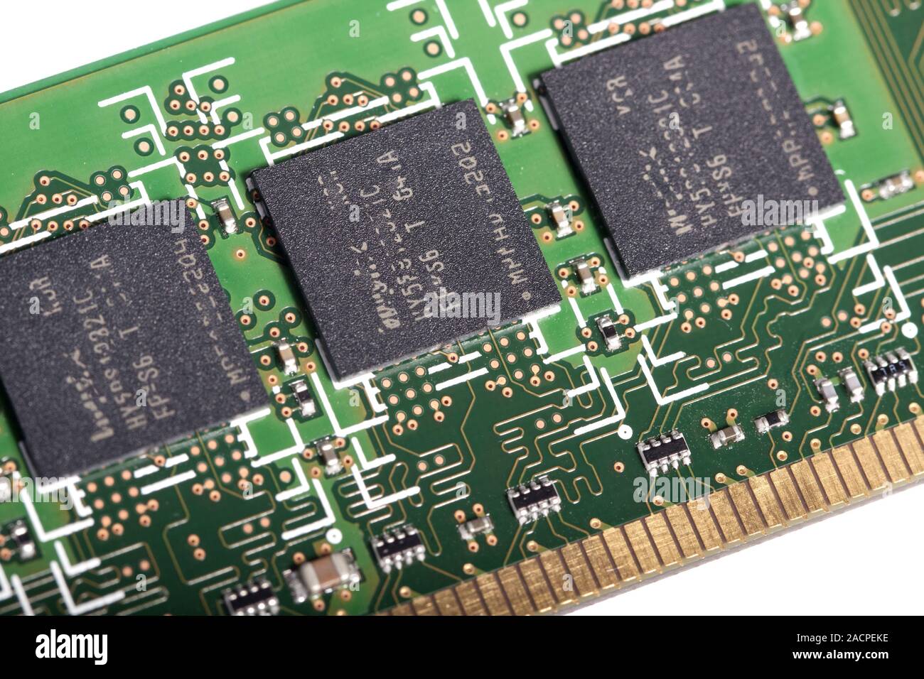 Computer chip di memoria Foto Stock