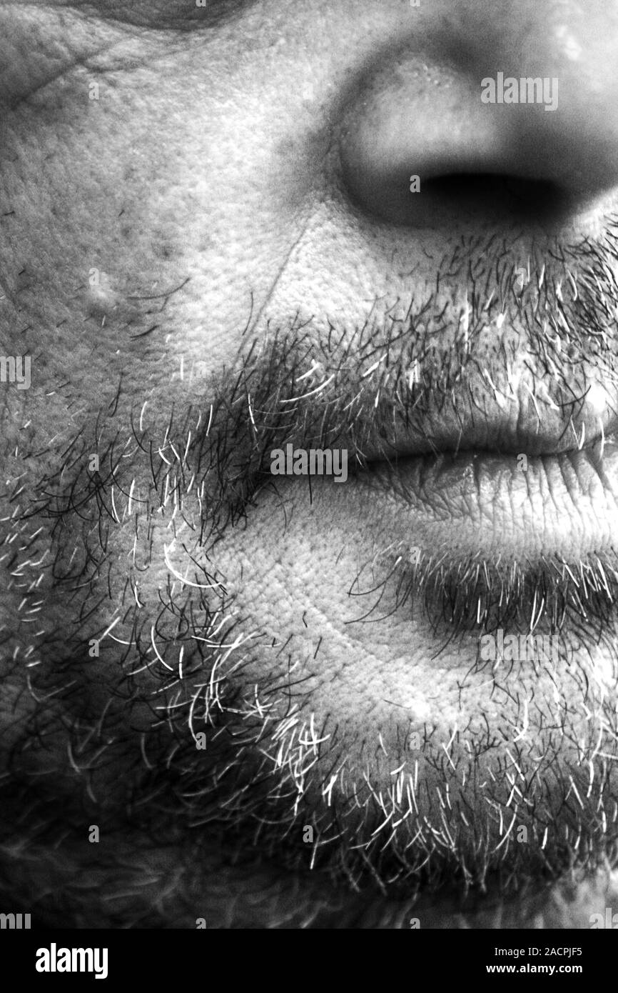 Affrontare in dettaglio Foto Stock