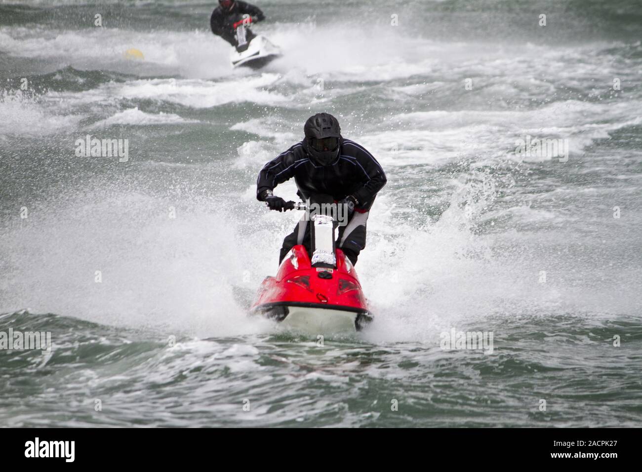 Jet Boat racing Foto Stock