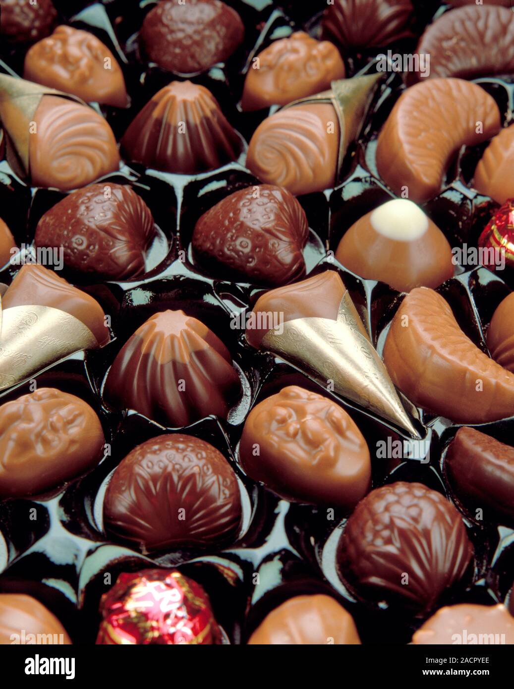 Cioccolatini. Foto Stock