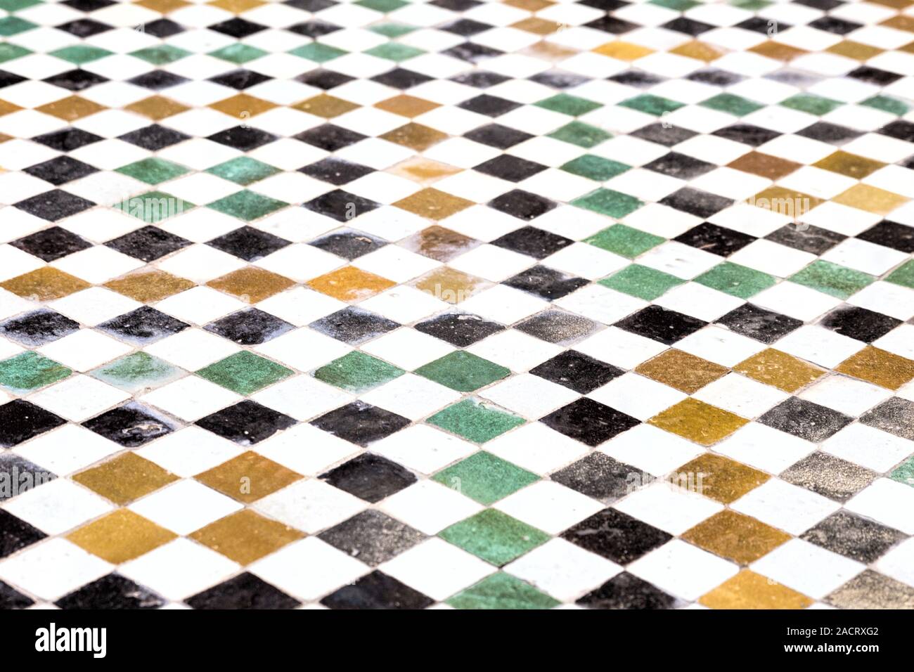 Pavimento orientali, Marocco Foto Stock