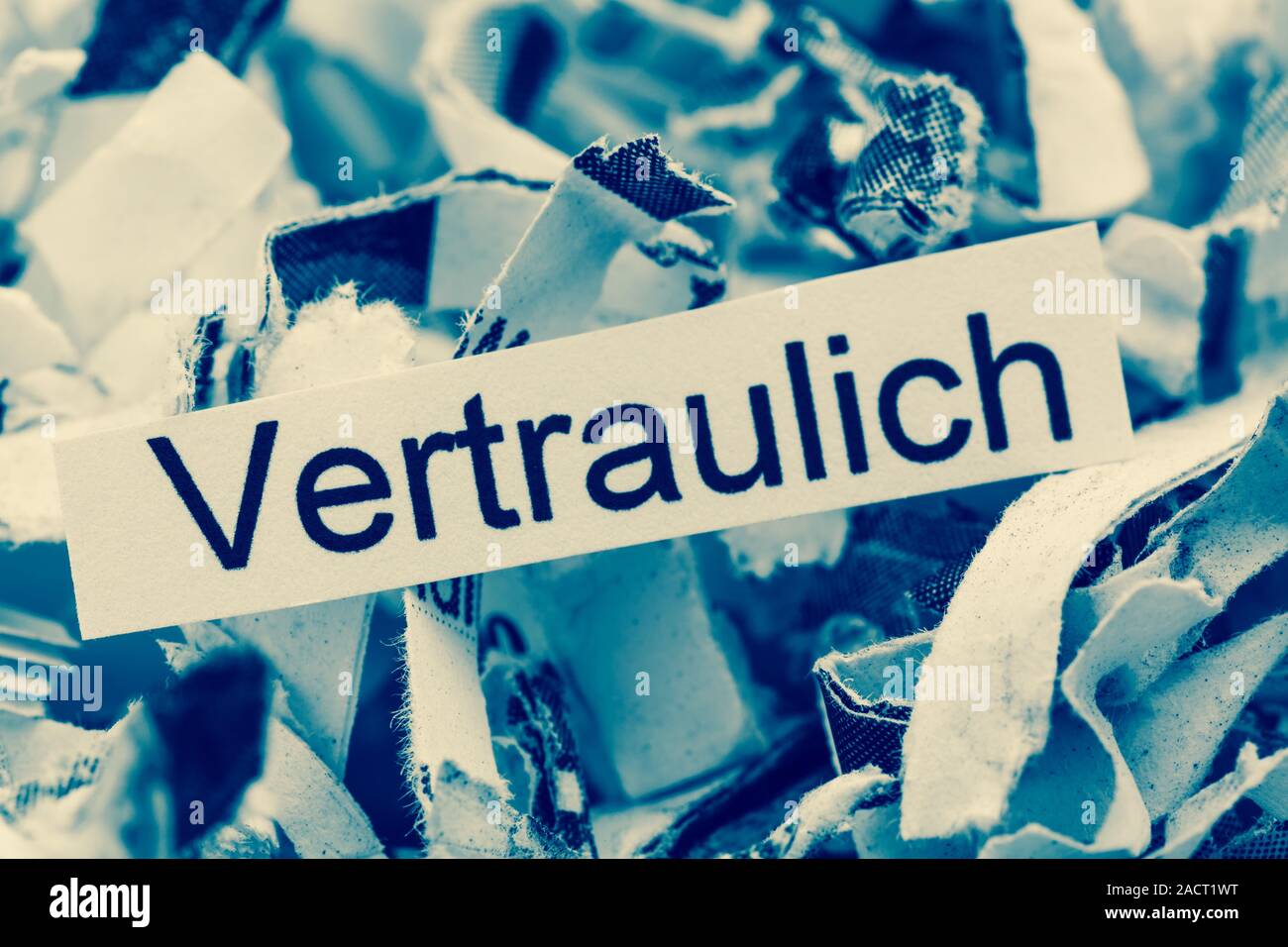 Polpa di carta riservate per parola chiave Foto Stock