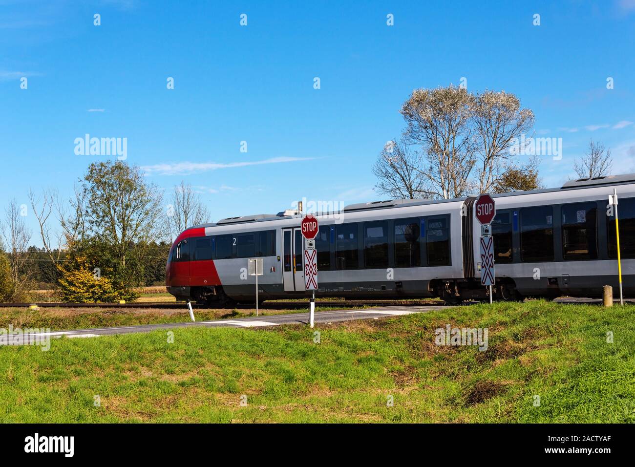 Livello Unrestricted crossing Foto Stock