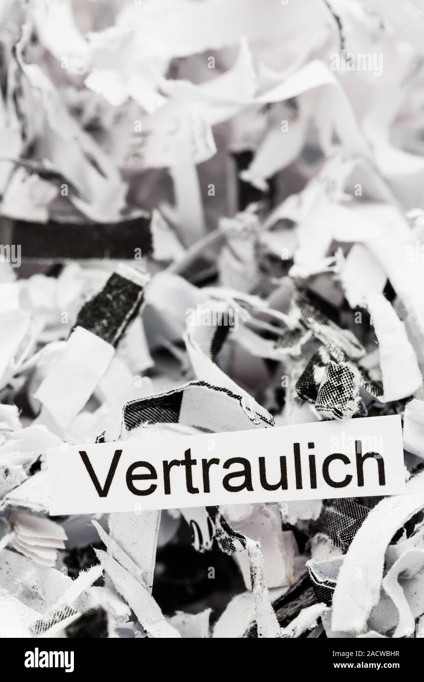 Polpa di carta riservate per parola chiave Foto Stock