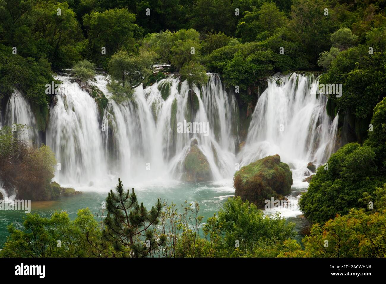 Cascata Kravica, Bosnia ed Erzegovina Foto Stock