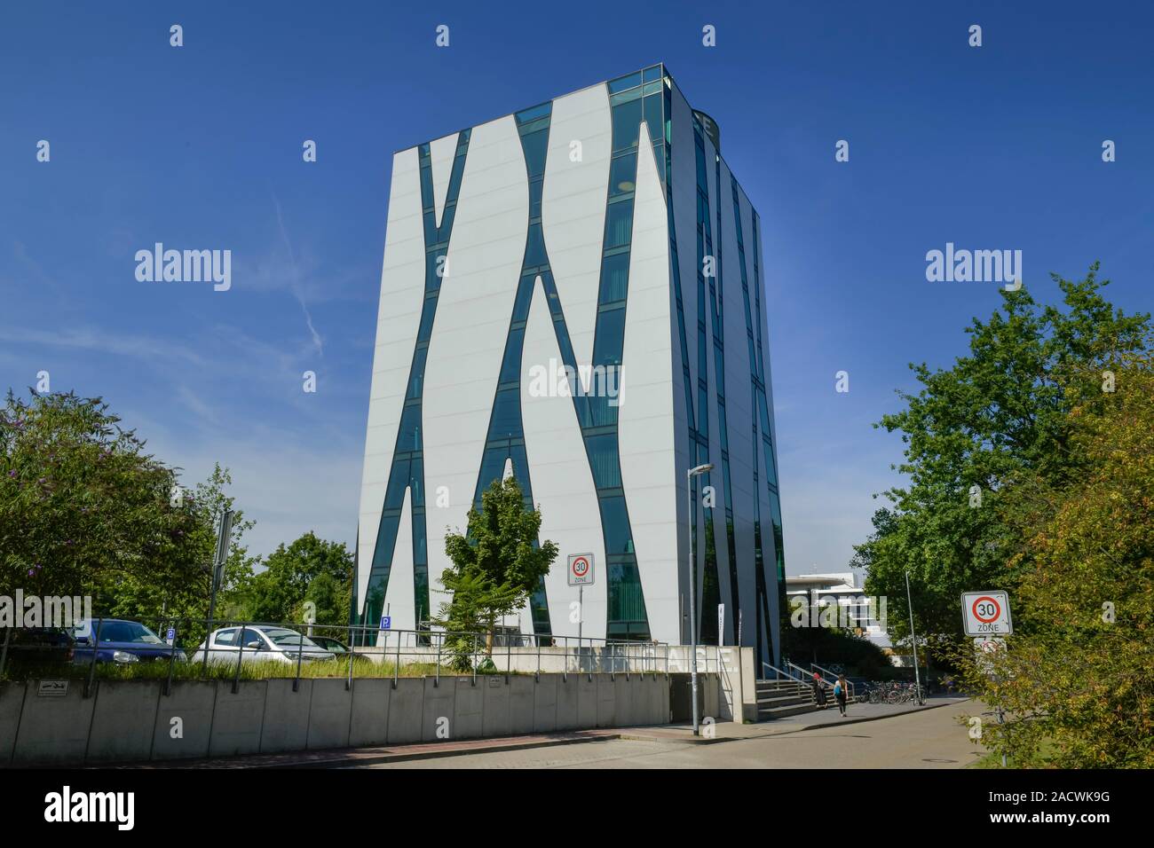 O.A.S.E. 'Ort des Austauschs, des Studiums und der Entwicklung', Universitätsklinikum Düsseldorf UKD, Moorenstraße, Düsseldorf, Renania settentrionale-Vestfalia, D Foto Stock