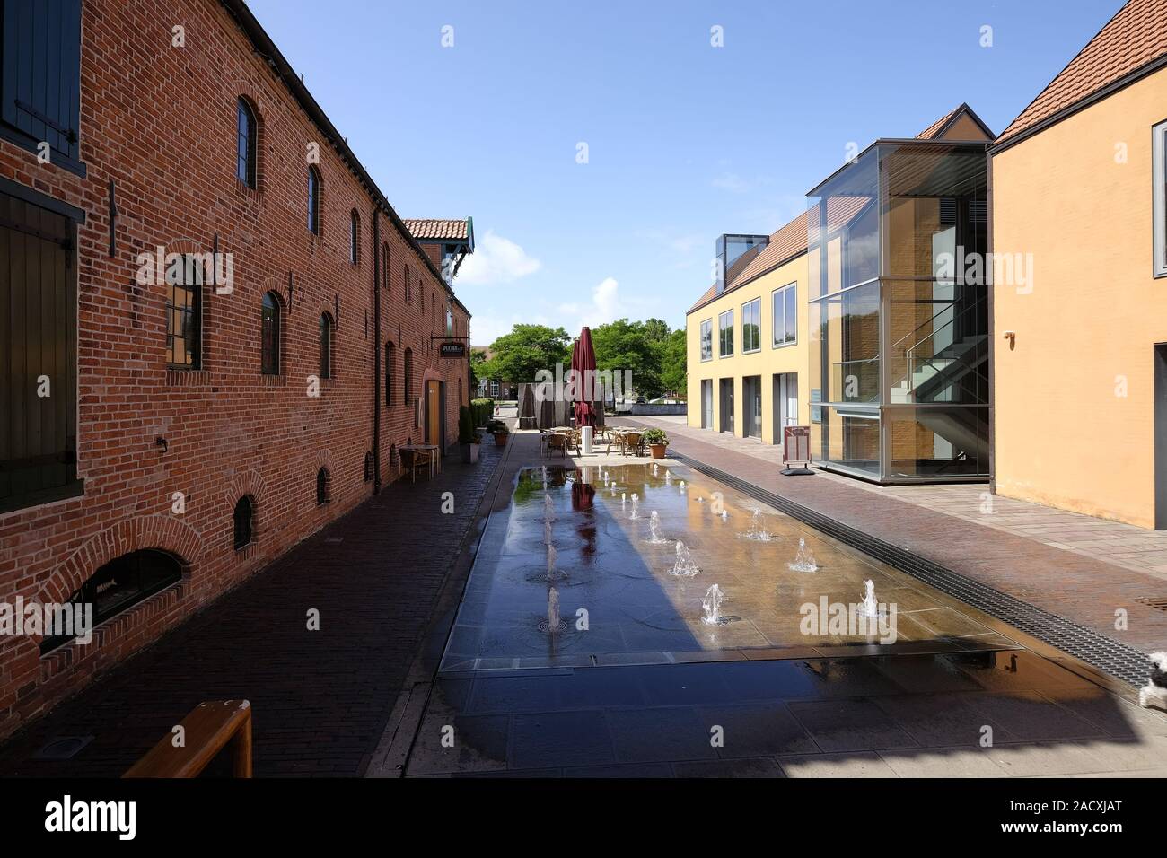 Vista della città della città Norden, Landkreis Aurich, Bassa Sassonia, Germania Foto Stock