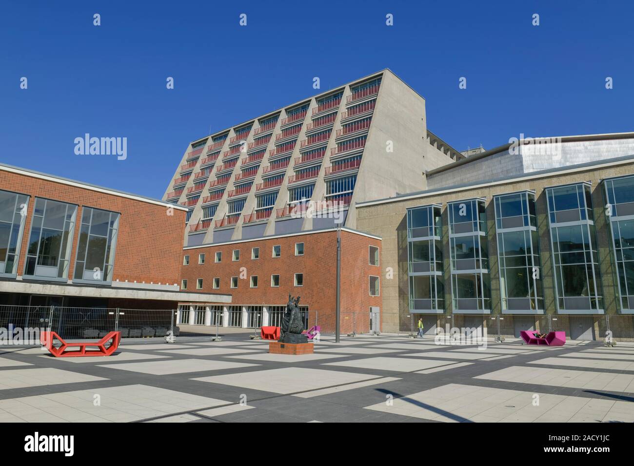 Oper, Offenbachplatz, Köln, Nordrhein-Westfalen, Deutschland Foto Stock