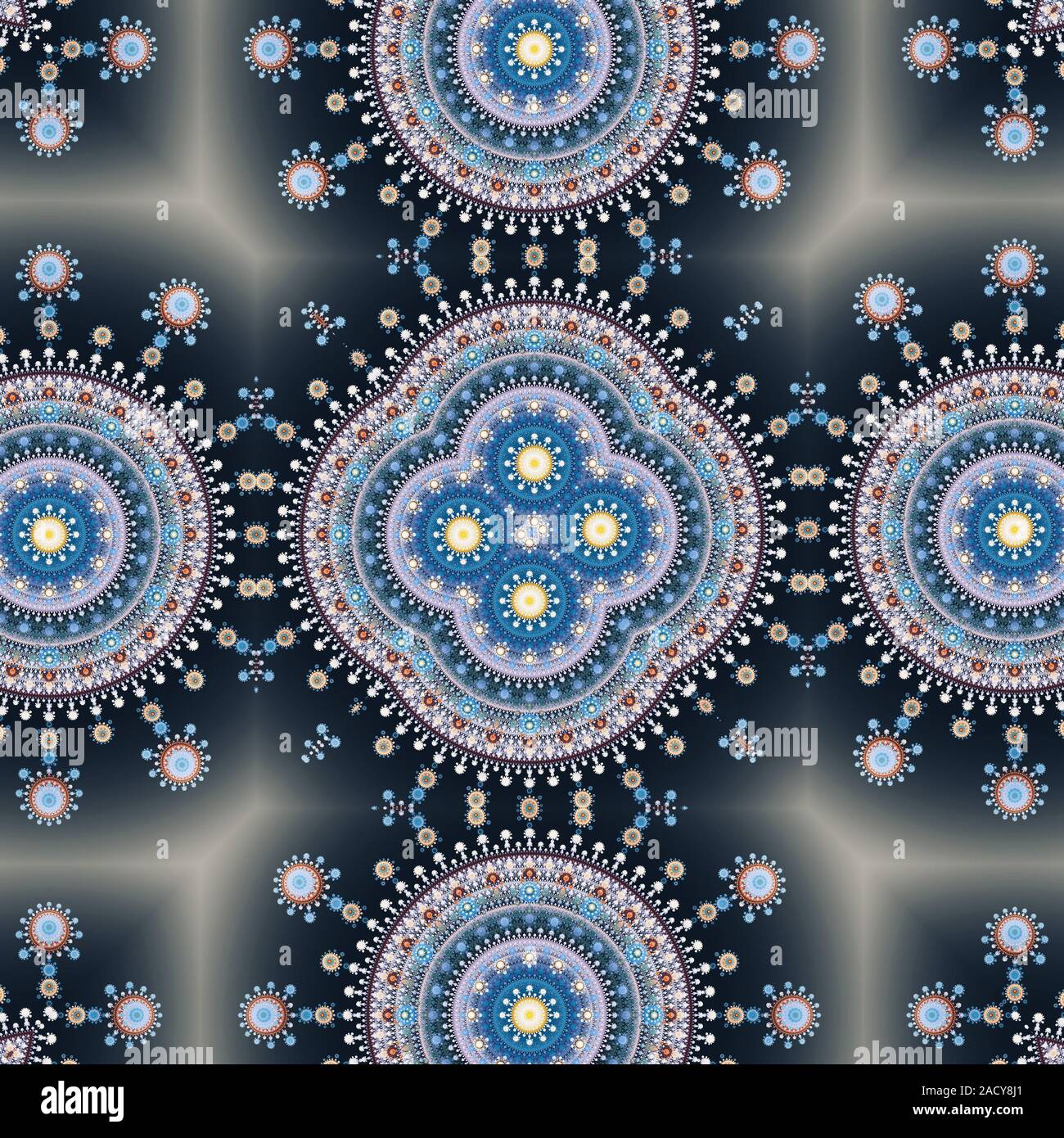 GREEN coloratissimi modelli astratti Foto Stock