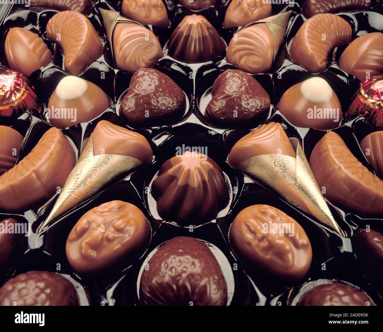 Cioccolatini. Foto Stock