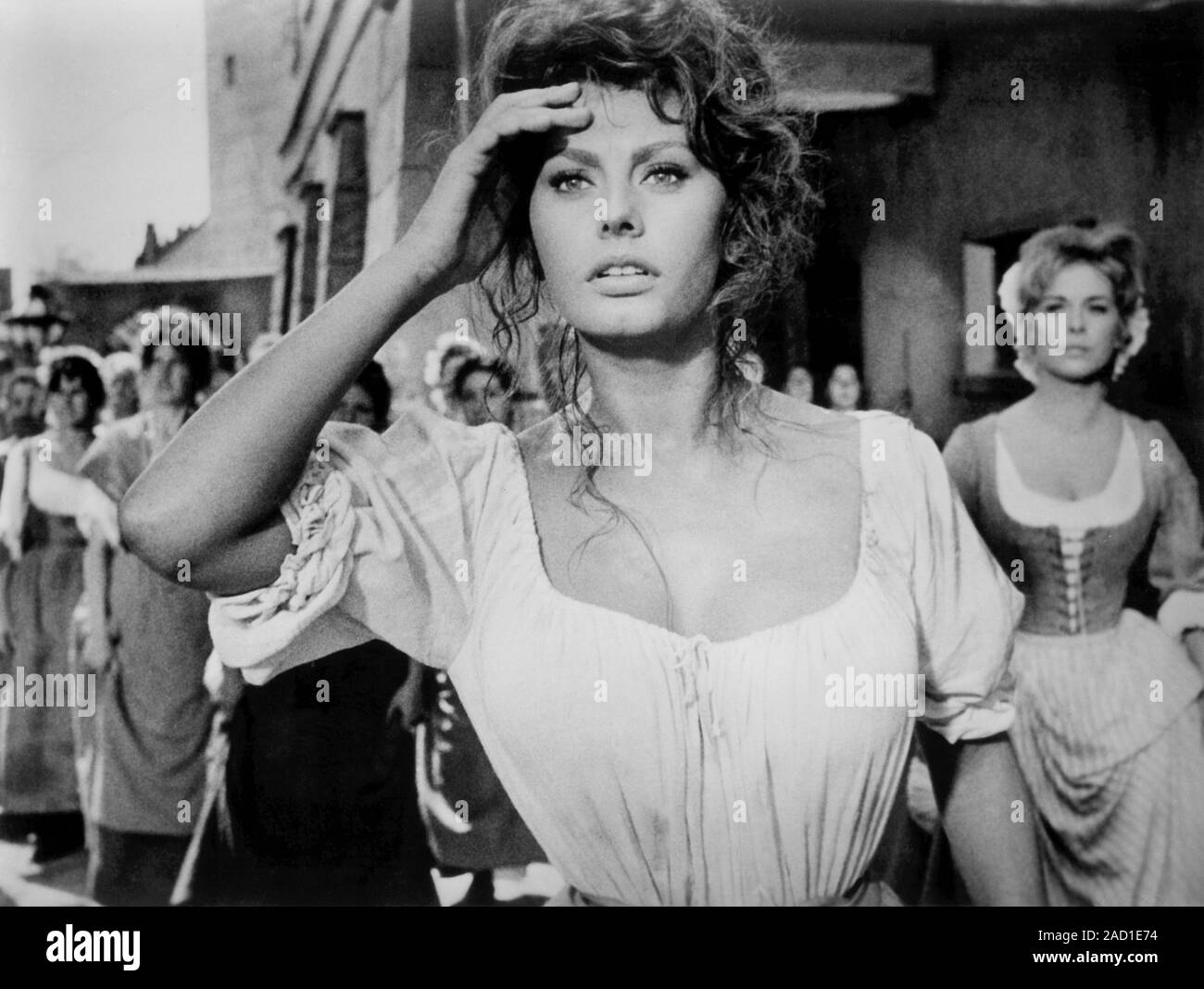Sophia Loren, Ritratto di pubblicità per il Film, 'Madame' (francese: Madame Sans-Gene), Ambasciata foto, 1961 Foto Stock
