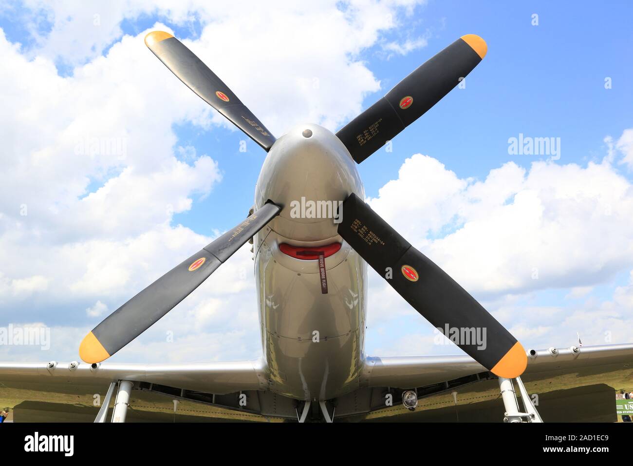 Flugzeugoldtimer North American P-51D Mustang, TF871 Foto Stock