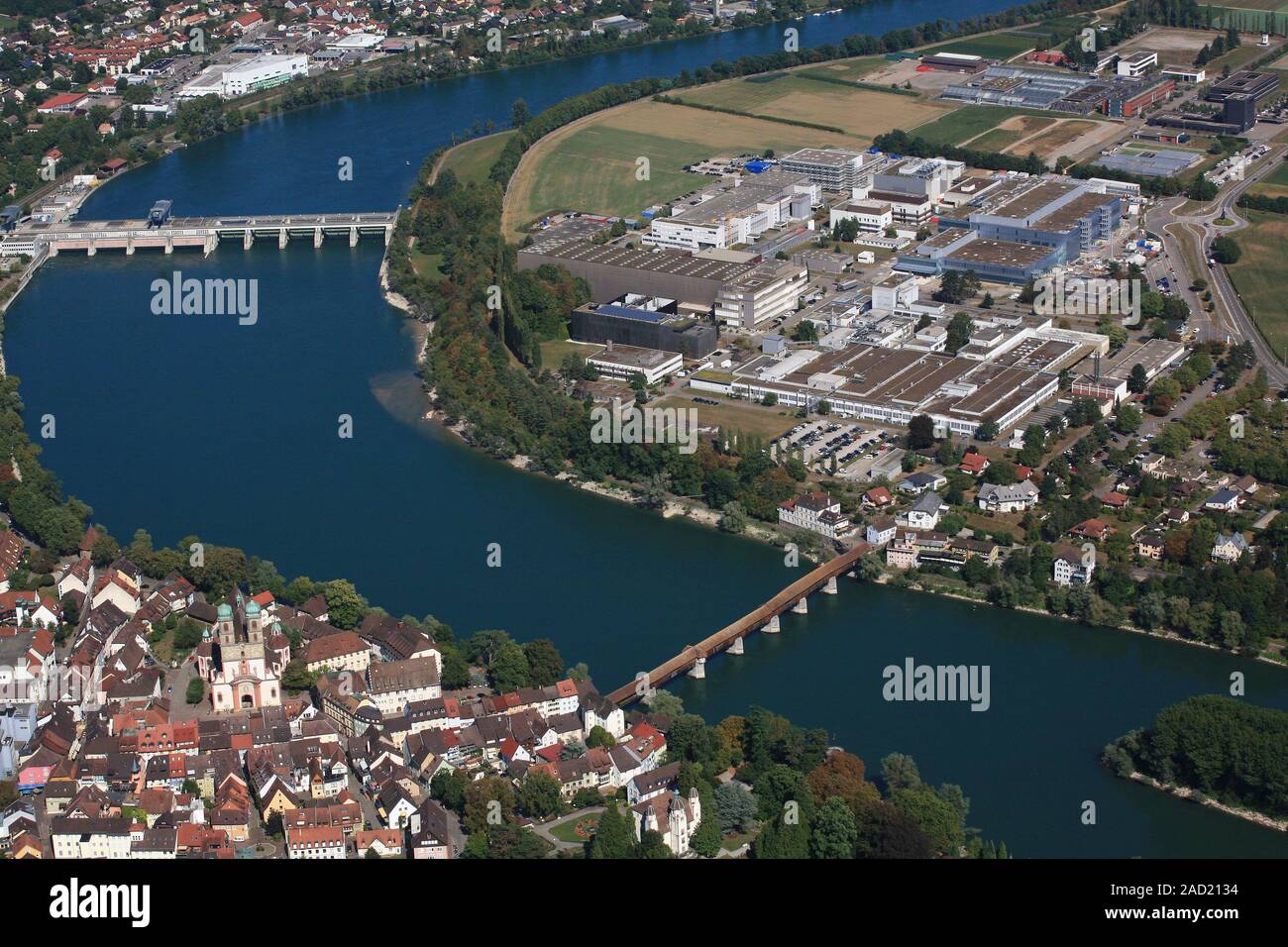 Bad Saeckingen sull'Alto Reno Foto Stock