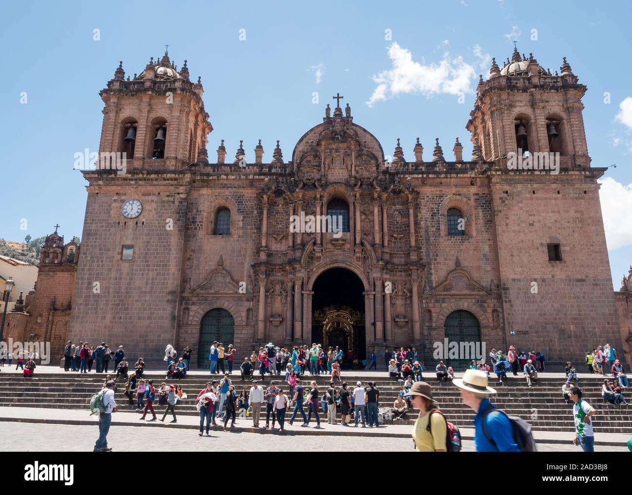 In ed intorno a Cuzco / Cusco in Perù Foto Stock