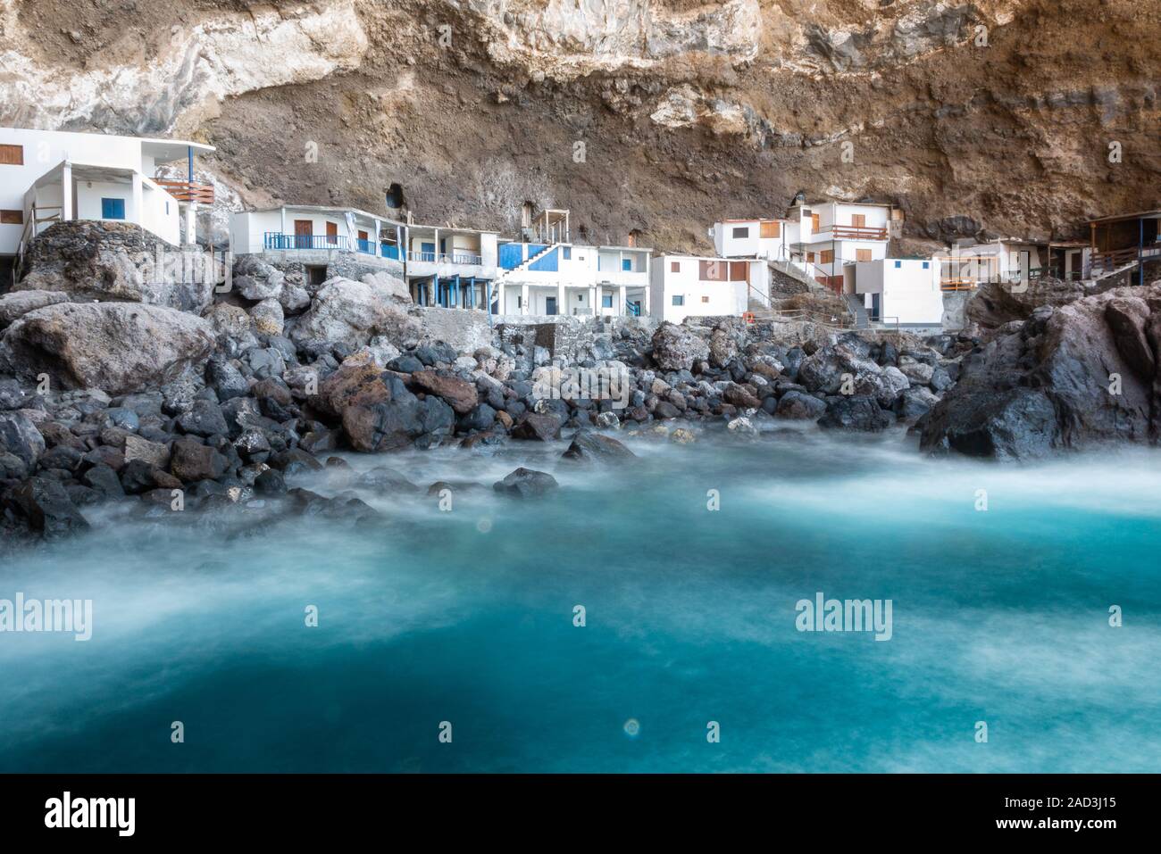 Grotta dei pirati Poris de Candelaria, nascosto attrazione turistica Foto Stock