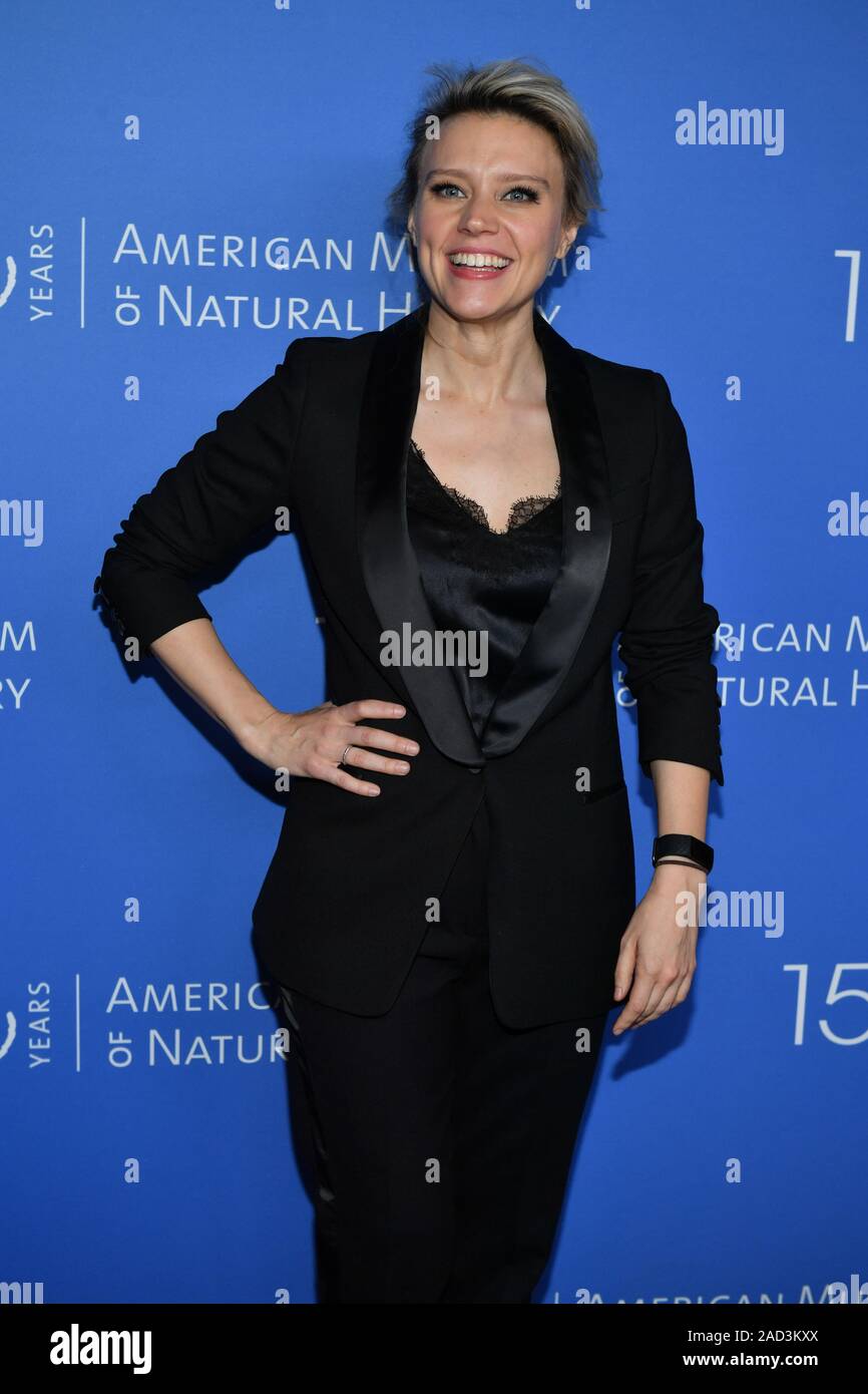 Kate McKinnon - Il Museo Americano di Storia Naturale, il beneficio annuo di Gala, arrivi, New York, Stati Uniti d'America - 21 Nov 2019 Foto Stock