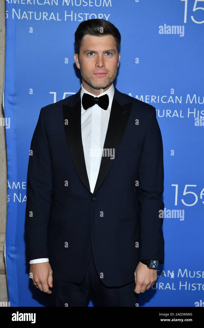 Colin Jost - Il Museo Americano di Storia Naturale, il beneficio annuo di Gala, arrivi, New York, Stati Uniti d'America - 21 Nov 2019 Foto Stock