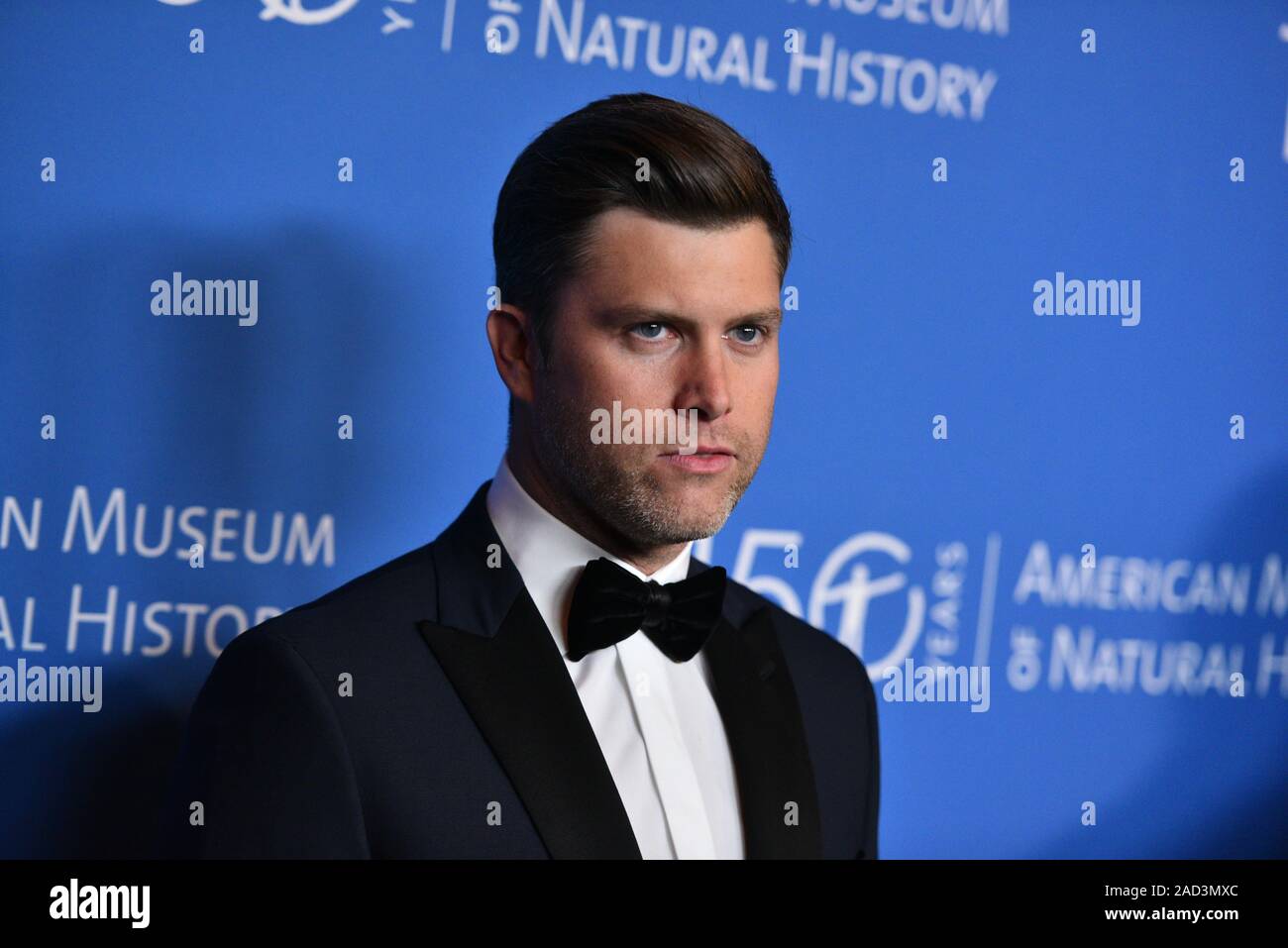 Colin Jost - Il Museo Americano di Storia Naturale, il beneficio annuo di Gala, arrivi, New York, Stati Uniti d'America - 21 Nov 2019 Foto Stock