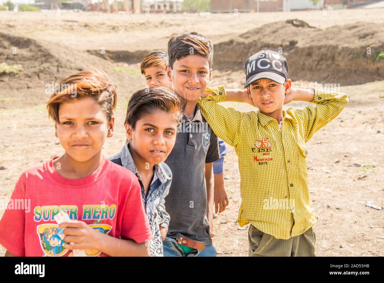 Union Carbide Chemical Plant, Bhopal, India Foto Stock