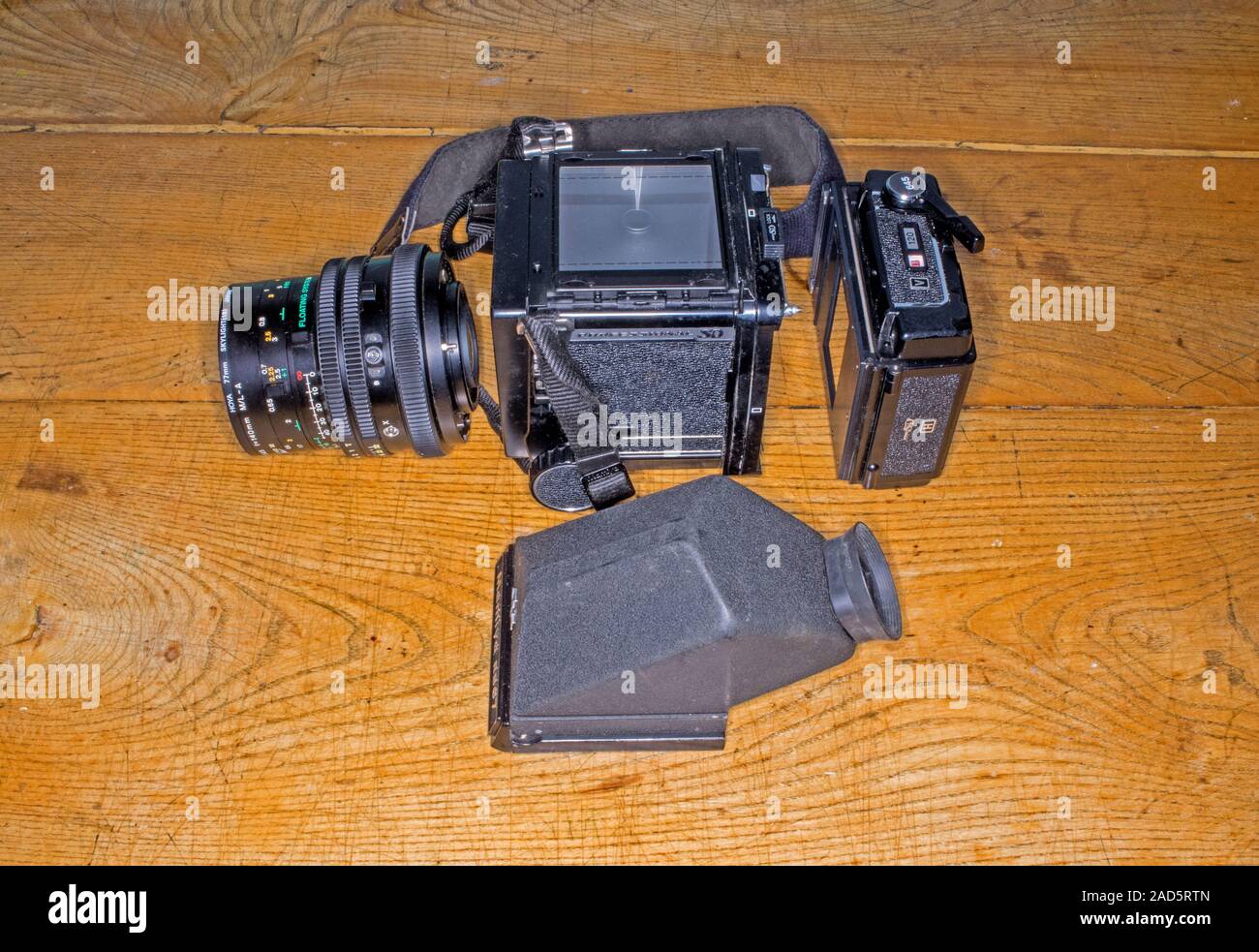 Smontaggio Fotocamera Medio Formato Foto Stock