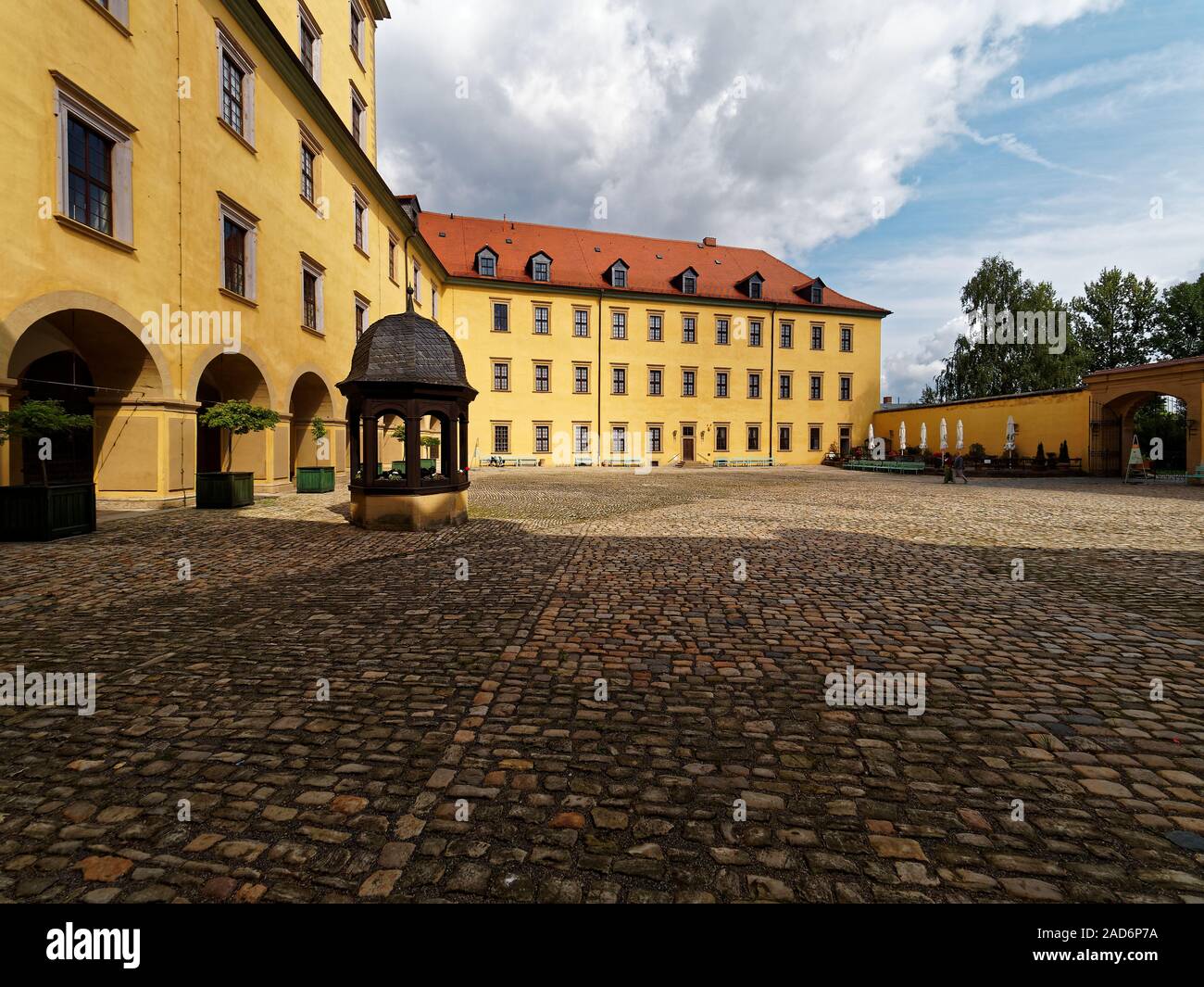 Zeitz, Moritzburg, Città Vecchia, Burgenlandkreis, Sassonia-Anhalt, Germania Foto Stock