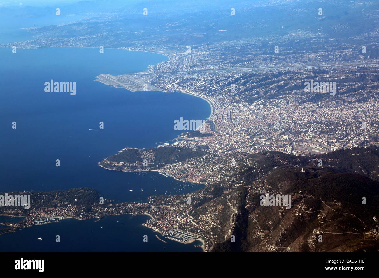 Regione di Nizza Cote d'Azur Foto Stock