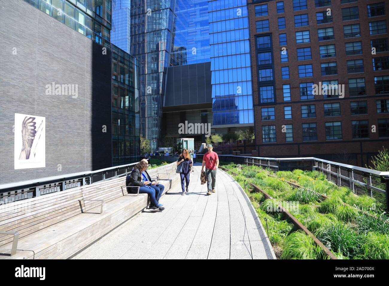 Linea alta Park, Manhattan, New York, New York, Stati Uniti d'America Foto Stock