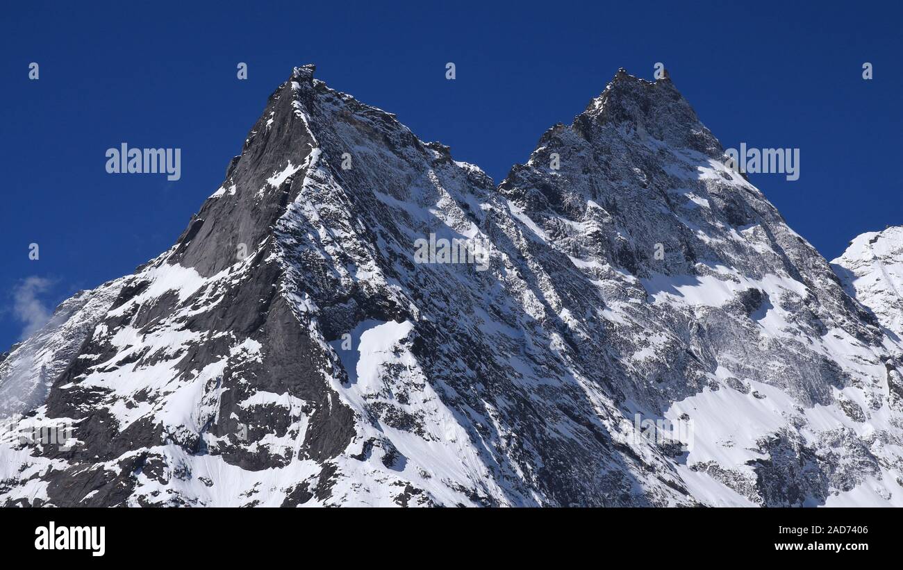 Khumbila, denominata anche Khumbu Yul Lha. Mountain dio nella cultura Sherpa. Foto Stock