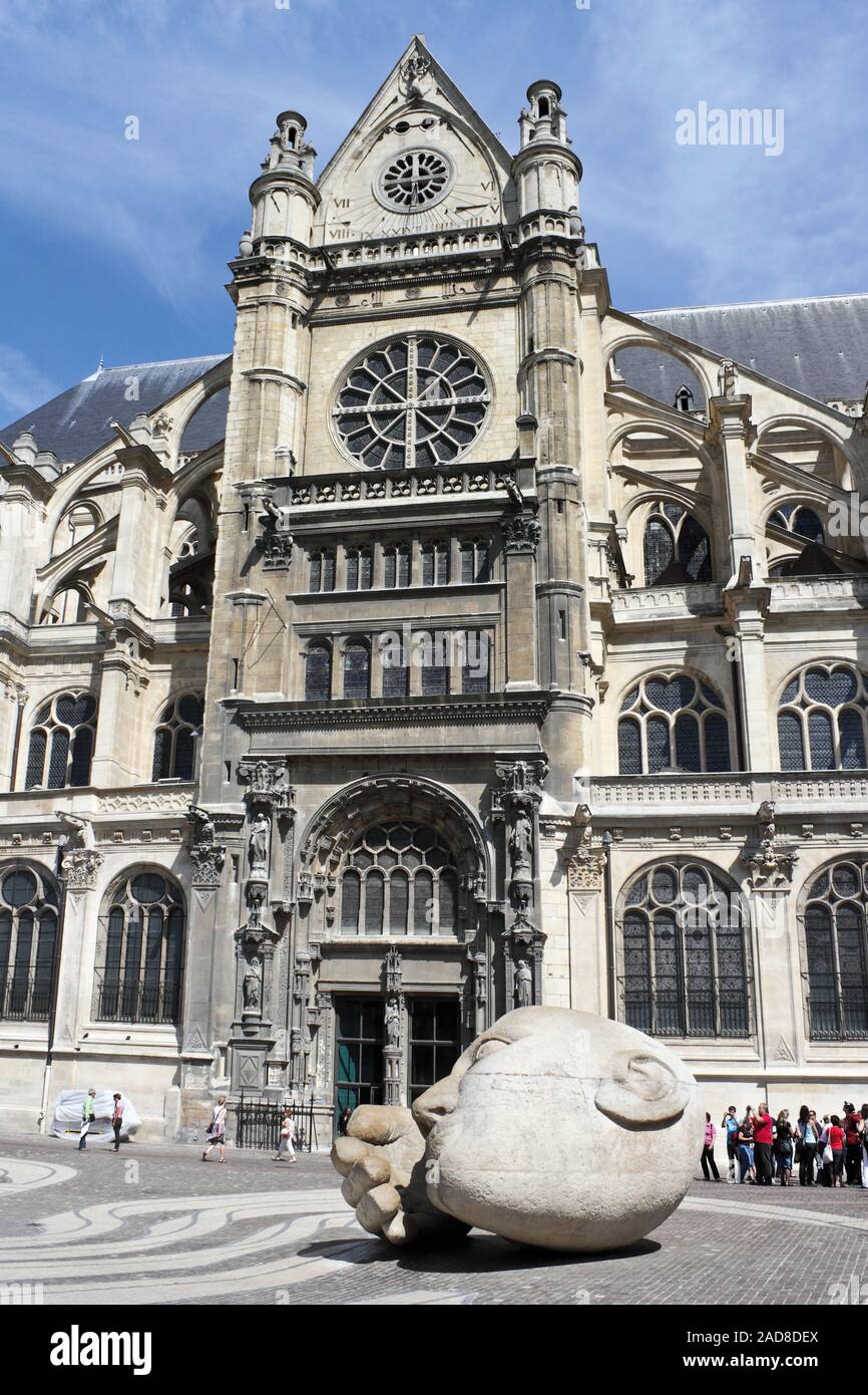 Saint Eustache Foto Stock