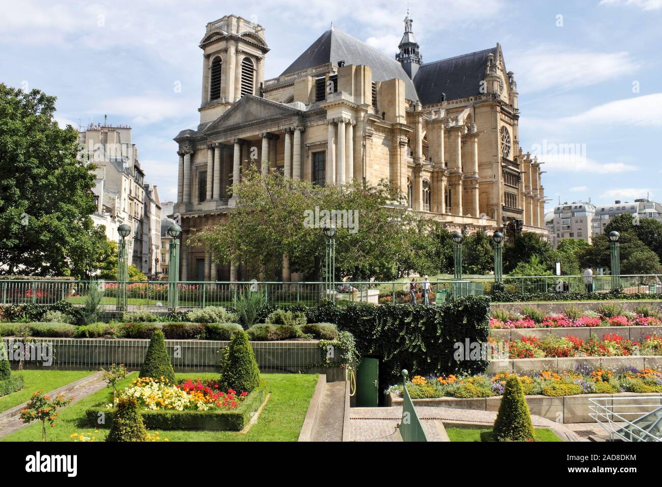 Saint Eustache Foto Stock