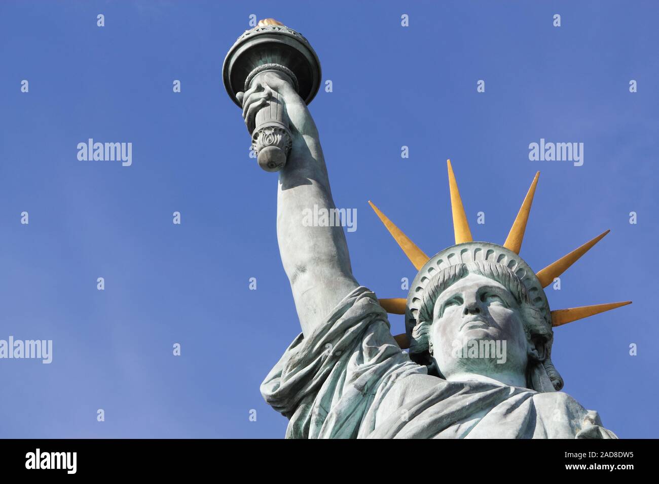 Statua della Libertà Foto Stock