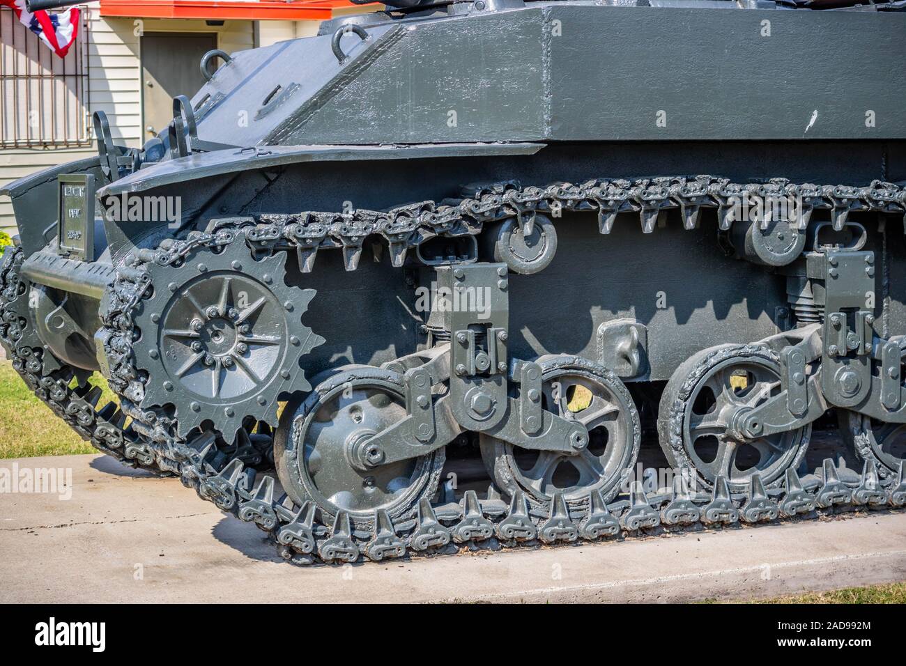 Un militare indipendente co-educational day school di Harlingen, Texas Foto Stock