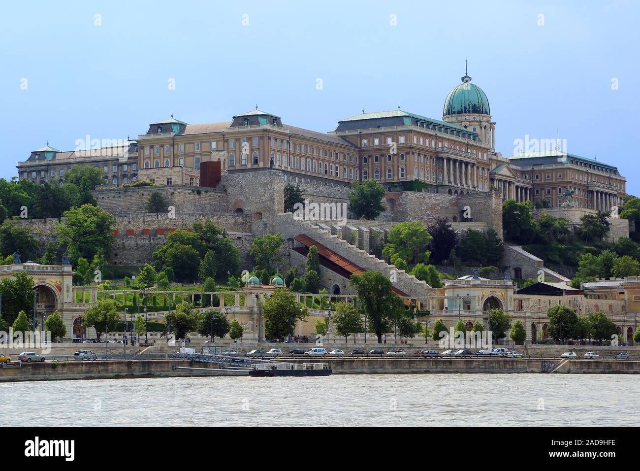 Ungheria, Budapest Buda Castle District Foto Stock