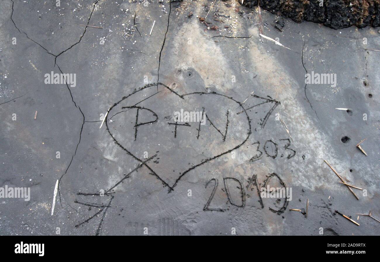 Soos Riserva naturale nella Repubblica Ceca Foto Stock