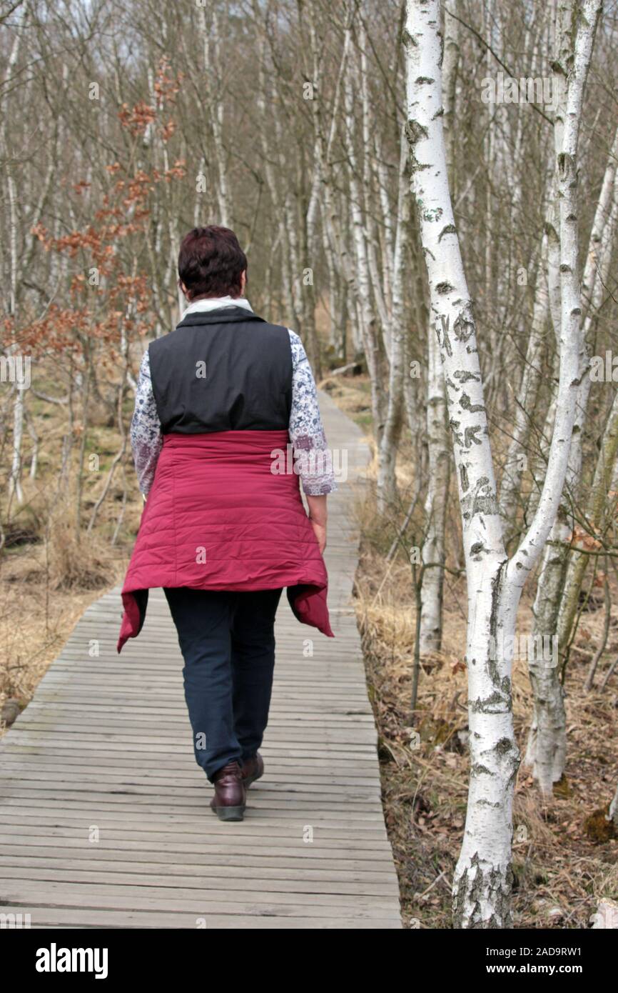 Soos Riserva naturale nella Repubblica Ceca Foto Stock