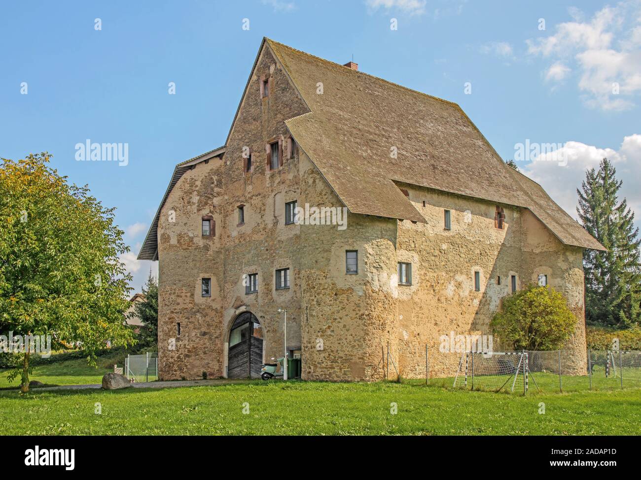 Entenburg Pfohren, parte della città di Donaueschingen, Foresta Nera Foto Stock