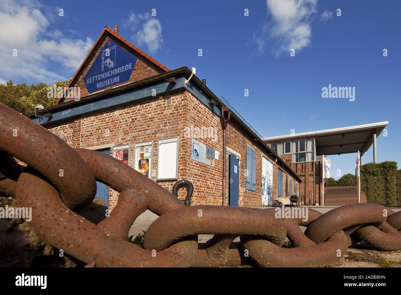 Catena fucina museo, Froendenberg, la zona della Ruhr, Renania settentrionale-Vestfalia, Germania, Europa Foto Stock