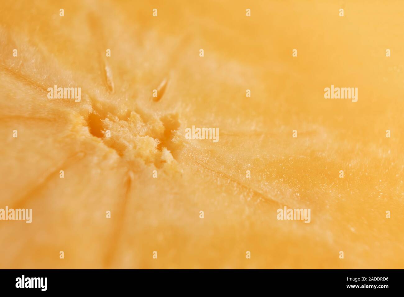 Il nucleo di ripe persimmons succosa di close-up. Sfondo. Copyspace. La cottura di nutrienti piatti dimagranti Foto Stock