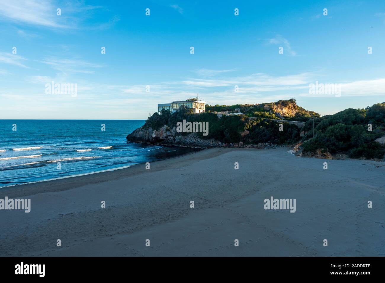 Oropesa del Mar Beach sulla Costa Azahar, Spagna Foto Stock