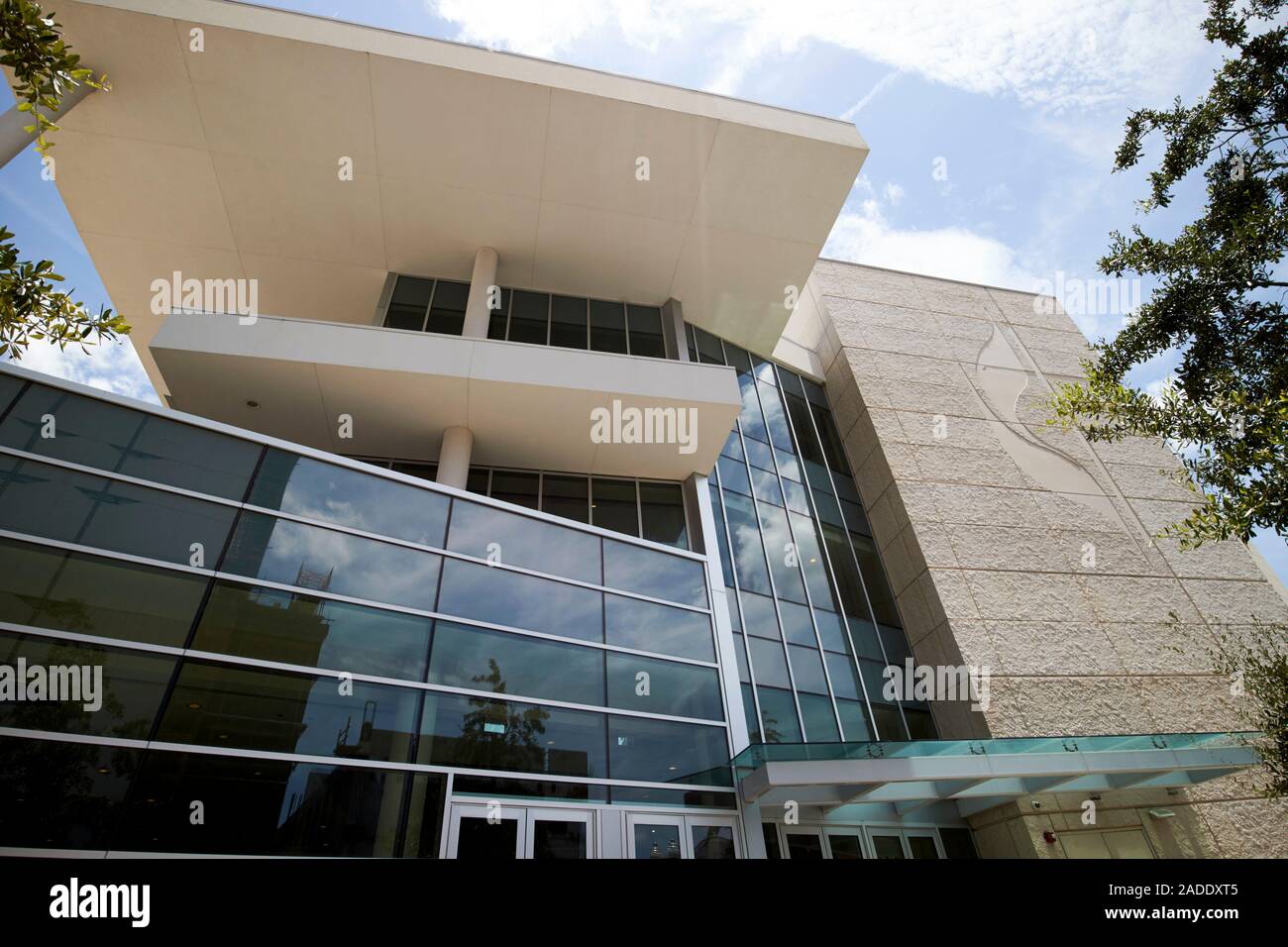 Sezione moderna del primo regno chiesa metodista di orlando città di Orlando in Florida usa Foto Stock