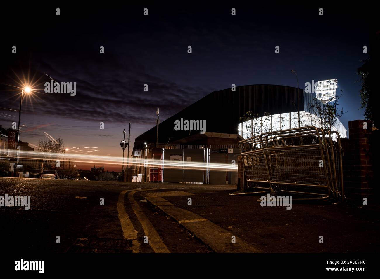 03/12/2019 Selhurst Park Stadium, casa di Crystal Palace football club. Il palazzo di cristallo beat Bournemouth per spostare fino al quinto posto in Premier League. Foto Stock