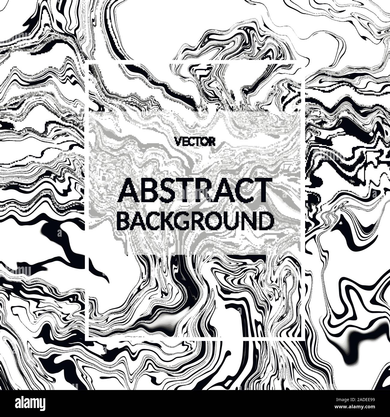 Vettore di marmo estratto fluido di texture di sfondo di design Illustrazione Vettoriale