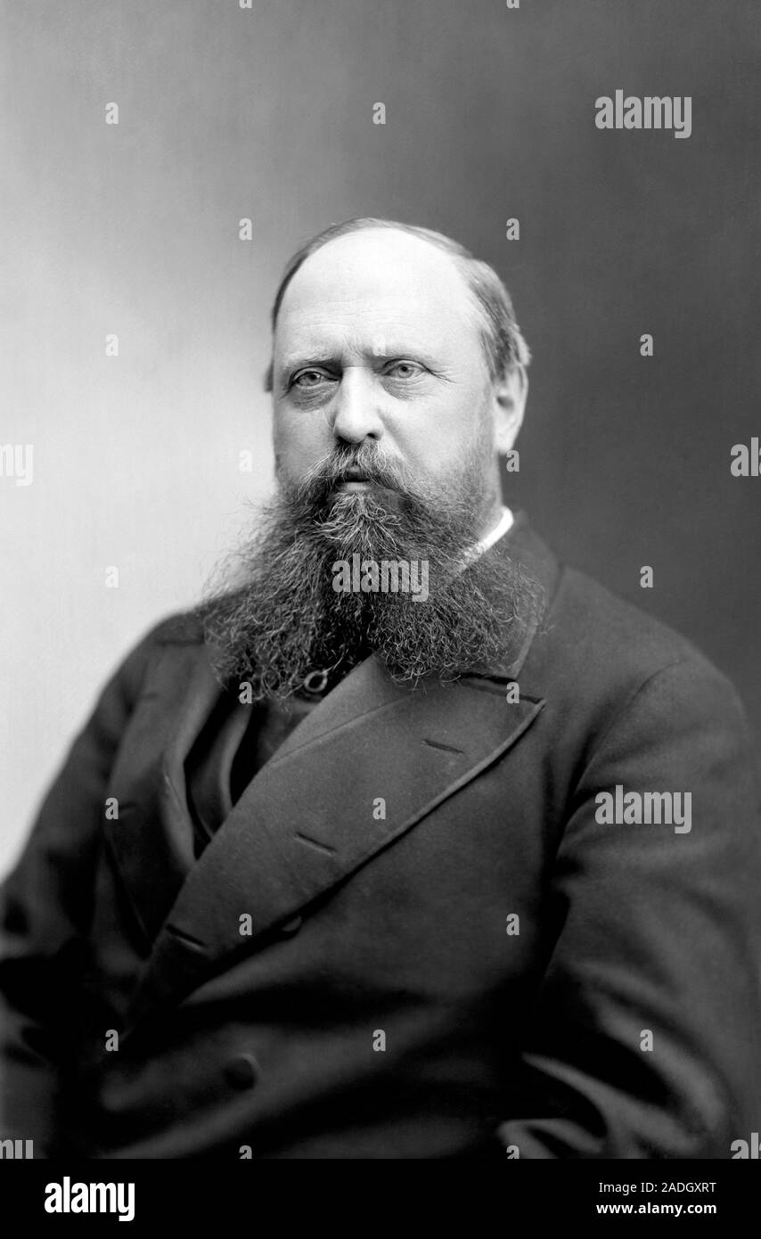 Othniel Charles Marsh (1831-1899), American paleontologo. Marsh ha frequentato l'Università di Yale ed è stato realizzato il primo professore di paleontologia in U Foto Stock