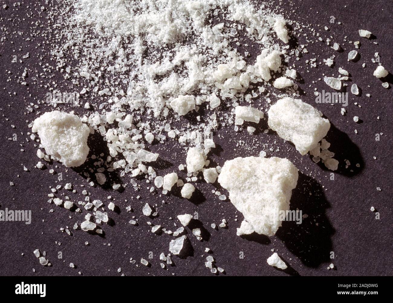 Ecstasy in polvere. Ecstasy è il nome per il farmaco di MDMA (3,4-methylenedioxymethamphetamine). Essa produce sensazioni di euforia e di energia. Foto Stock